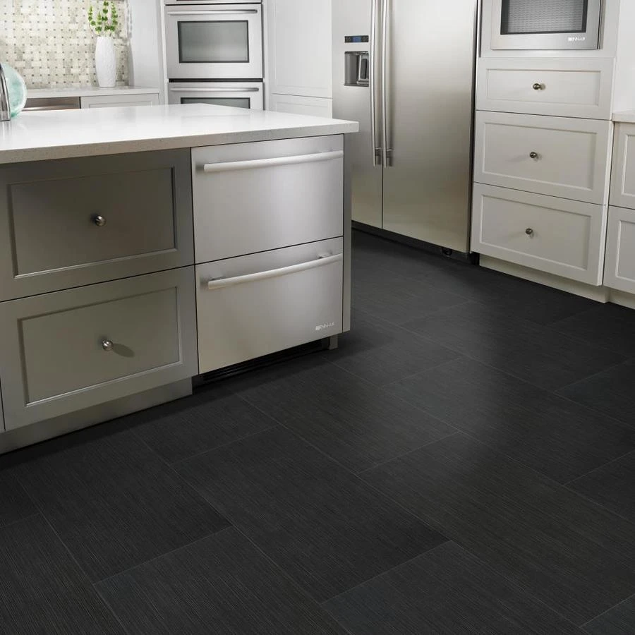 SMARTCORE Pro 8-Piece 12-in X 24-in Ashland Gray Interlocking Vinyl Tile 11 SMARTCORE Pro 8-Piece 12-in X 24-in Ashland Gray Interlocking Vinyl Tile - Image 11