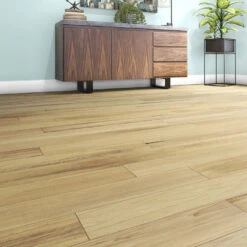 SMARTCORE 11-Piece 5-in X 48.03-in Lanier Hickory Luxury Vinyl Plank Flooring -SMARTCORE Sales Store 836211224795 14155643 1800x1800