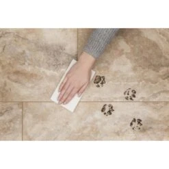 SMARTCORE Ultra 8-Piece 11.97-in X 23.62-in Tivoli Travertine Luxury Vinyl Plank Flooring -SMARTCORE Sales Store 836211813418 12344635 1800x1800