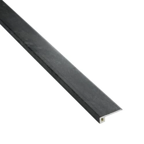 SMARTCORE 1.38-in X 94.49-in Midnight Slate Vinyl Floor Threshold 1 SMARTCORE 1.38-in X 94.49-in Midnight Slate Vinyl Floor Threshold