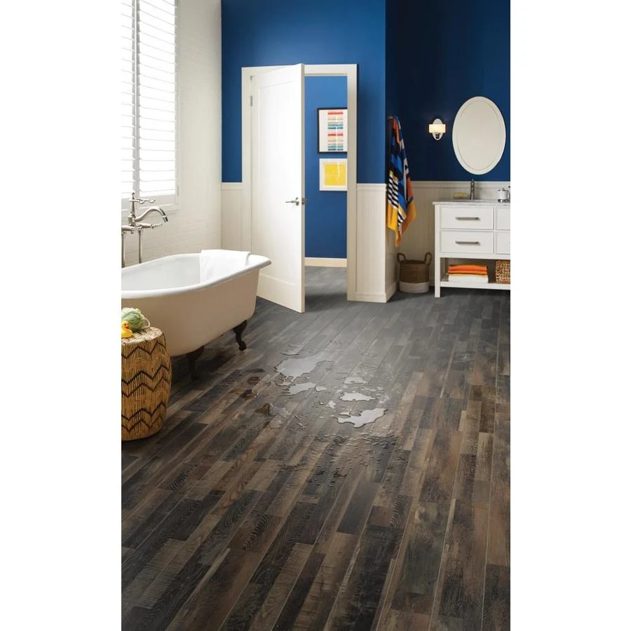 SMARTCORE 11-Piece 5-in X 48.03-in Baldwin Oak Luxury Vinyl Plank Flooring 1 SMARTCORE 11-Piece 5-in X 48.03-in Baldwin Oak Luxury Vinyl Plank Flooring